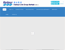 Tablet Screenshot of harbour.com.my